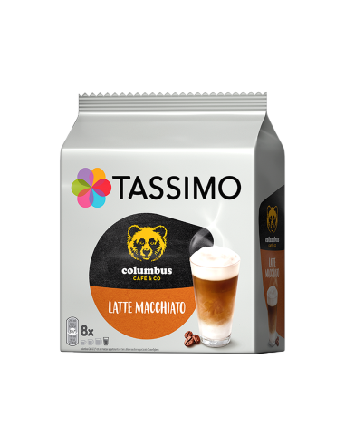 Tassimo® Columbus – Latte Macchiato – 8 dosettes