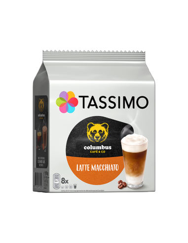 Tassimo® Columbus – Latte Macchiato – 8 dosettes