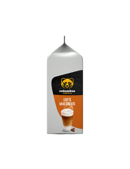 Tassimo® Columbus – Latte Macchiato – 8 dosettes