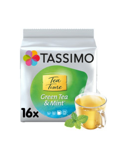 Tassimo Thé vert à la menthe - 16 dosettes